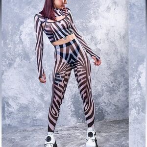 Stylish Striped Women's Jumpsuit